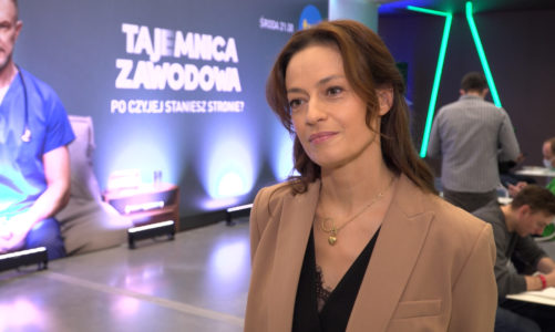 Magdalena Różczka: Oglądam „Tajemnicę zawodową” i muszę przyznać, że ten serial bardzo wciąga. Jestem zachwycona grą aktorską moich koleżanek i kolegów